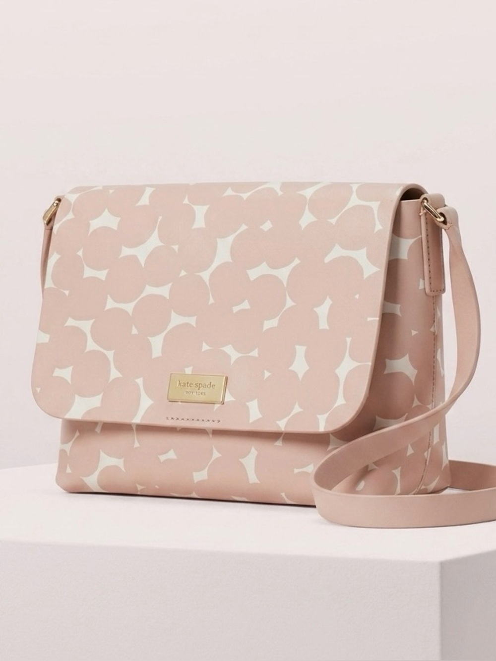 kate spade pink Madie Putnam Drive Splodge Dot crossbody bag - pastel - girly